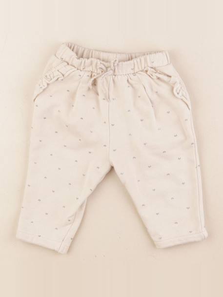 Jogging - 9 mois Beige, argent 1 - vertbaudet enfant 