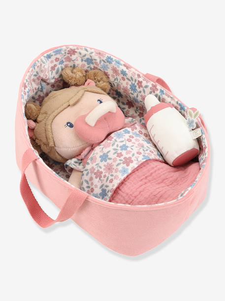 Set couffin et poupon bébé Rosa rose 2 - vertbaudet enfant 