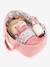 Set couffin et poupon bébé Rosa rose 2 - vertbaudet enfant 