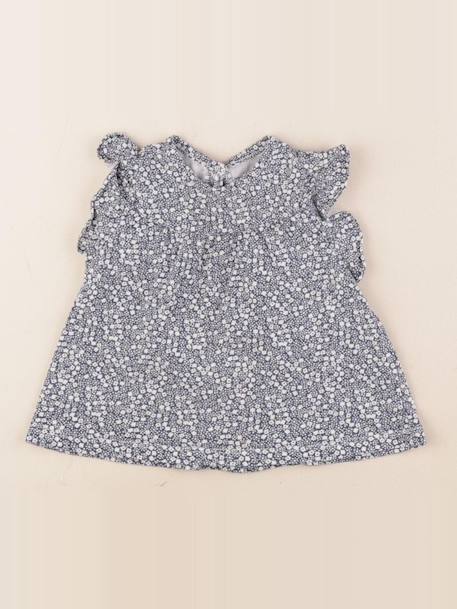 Tee-shirt - 12 mois Bleu 1 - vertbaudet enfant 