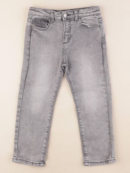 Jean - 4 ans Gris 1 - vertbaudet enfant 