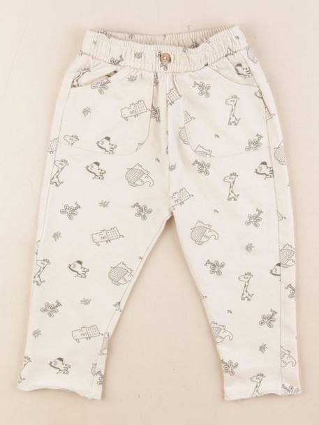 Pantalon - 9 mois Beige 1 - vertbaudet enfant 