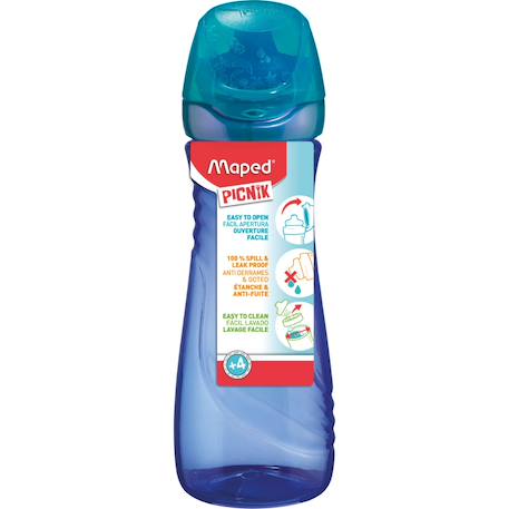 Gourde pour enfants école ou pique-nique Blue 2 - vertbaudet enfant 