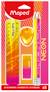 Set de papeterie neon rentrée scolaire Neon 1 - vertbaudet enfant 