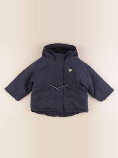 Seconde main-Fille-Manteau, veste-Manteau doublure amovible - 3 ans