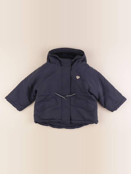 Manteau doublure amovible - 3 ans Bleu 1 - vertbaudet enfant 
