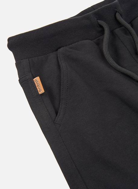 Pantalon garçon en molleton Noir 3 - vertbaudet enfant 