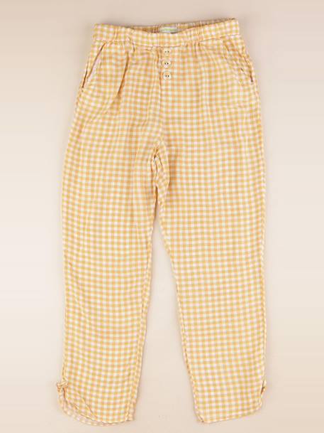 Pantalon - 12 ans Jaune 1 - vertbaudet enfant 