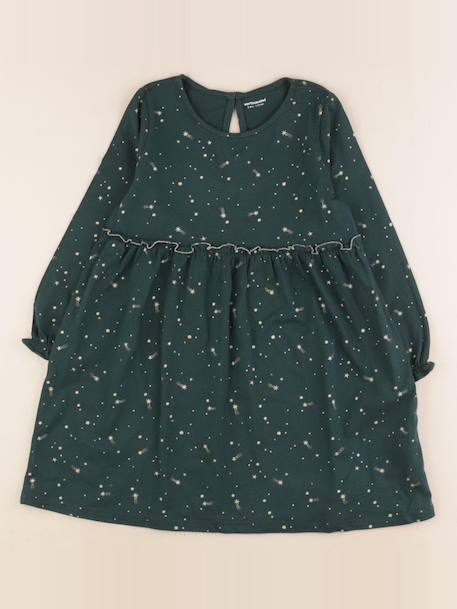 Robe - 5 ans Vert, or 1 - vertbaudet enfant 