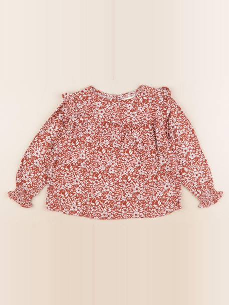 Blouse - 4 ans Marron 1 - vertbaudet enfant 