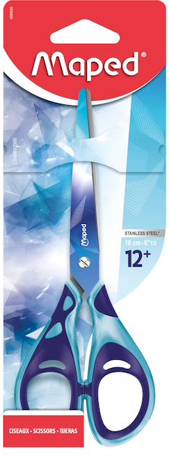 Ciseaux 16 cm arctic vibes rêvetement soft  - vertbaudet enfant