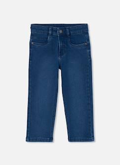 Pantalon denim élastique garçon  - vertbaudet enfant