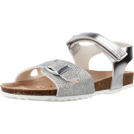Sandales fille modèle j adriel Argent c1007 4 - vertbaudet enfant 
