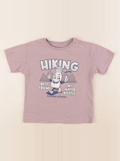 Tee-shirt - 6 ans Gris 1 - vertbaudet enfant 