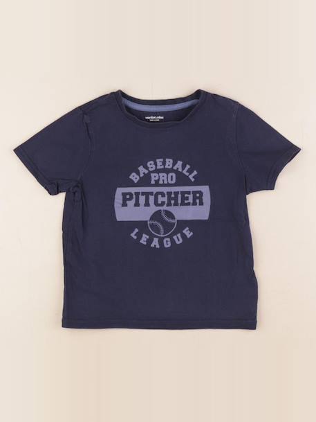 Tee-shirt - 4 ans Bleu 1 - vertbaudet enfant 