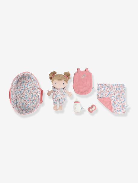 Set couffin et poupon bébé Rosa rose 3 - vertbaudet enfant 