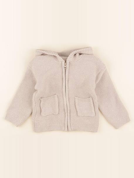 Gilet - 24 mois Beige 1 - vertbaudet enfant 