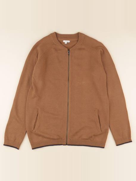 Gilet - 14 ans Marron 1 - vertbaudet enfant 