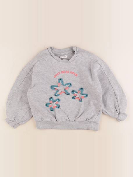 Sweat - 5 ans Gris 1 - vertbaudet enfant 