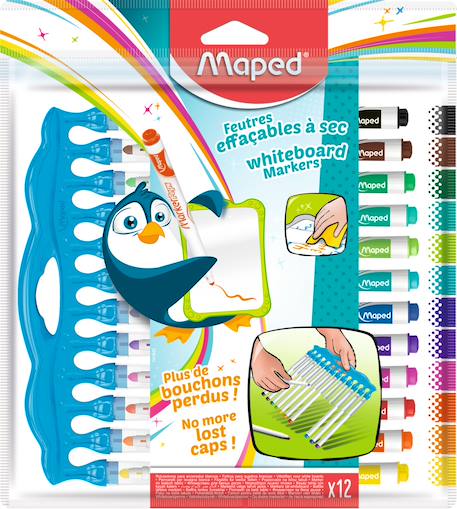 Fille-Accessoires-Fourniture scolaire-Feutres effaçables à sec marker peps