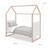 Ensemble chambre bébé 'noah' trio avec lit cabane 70 x 140 Blanc - chêne tristan 4 - vertbaudet enfant 