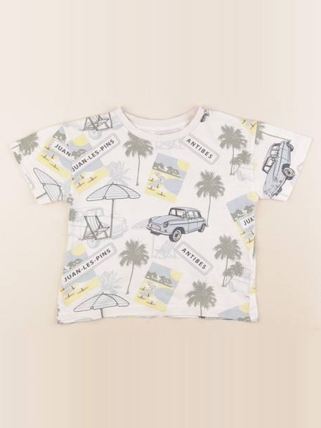 Tee-shirt - 4 ans Beige 1 - vertbaudet enfant 