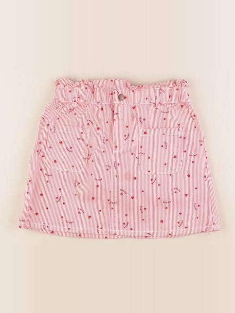 Jupe - 10 ans Blanc, rouge 1 - vertbaudet enfant 