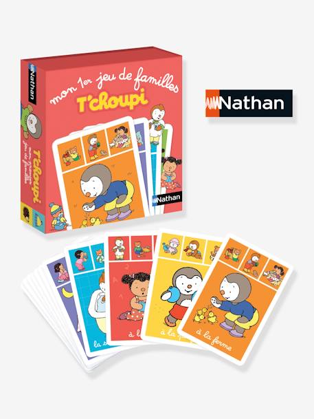 Mon premier jeu de familles T'choupi Rouge 1 - vertbaudet enfant 