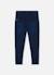 Jogger fille en molleton Bleu 2 - vertbaudet enfant 