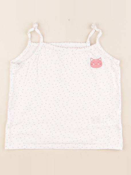 Maillot de corps - 5 ans Blanc, vert 1 - vertbaudet enfant 