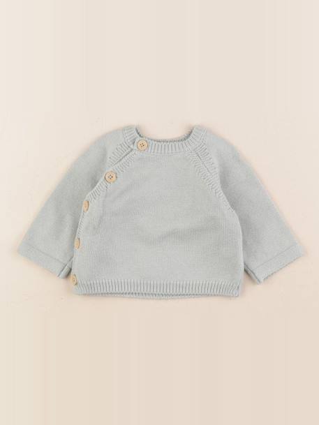 Pull - 0 mois Vert 1 - vertbaudet enfant 