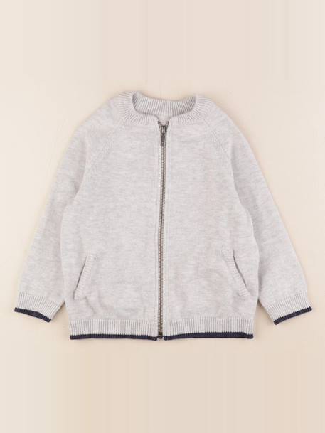 Gilet - 3 ans Gris 1 - vertbaudet enfant 