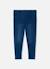 Pantalon fille denim molleton Bleu 1 - vertbaudet enfant 