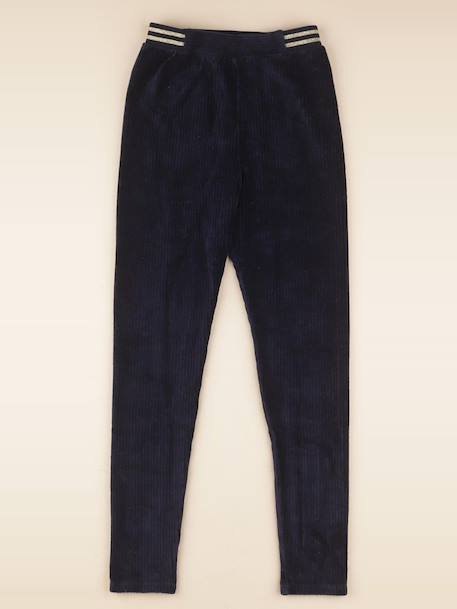 Legging - 12 ans Bleu, or 1 - vertbaudet enfant 