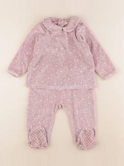Seconde main-Fille-Pyjama, surpyjama, dors-bien-Pyjama velours - 18 mois