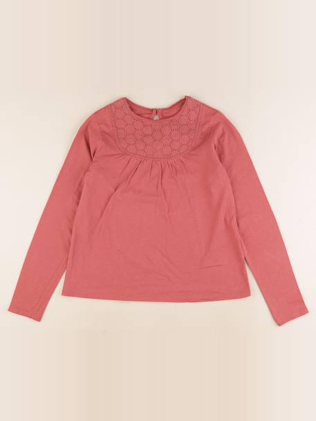 Tee-shirt - 10 ans Rose 1 - vertbaudet enfant 
