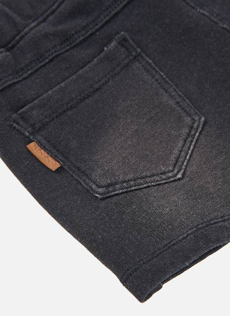 Short en molleton avec poches Noir 4 - vertbaudet enfant 