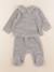 Pyjama velours - 6 mois Vert 1 - vertbaudet enfant 
