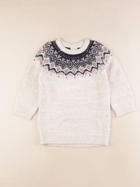 Robe - 5 ans Beige 1 - vertbaudet enfant 