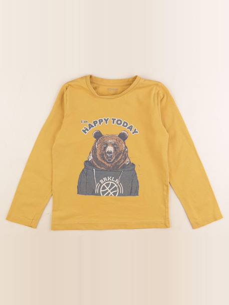 Tee-shirt - 6 ans Jaune 1 - vertbaudet enfant 