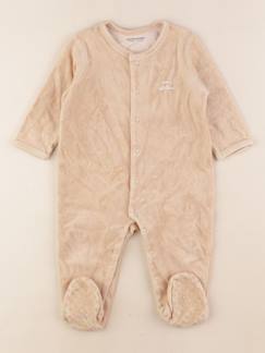 Seconde main-Garçon-Pyjama, surpyjama, dors-bien-Pyjama velours - 9 mois