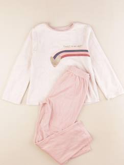 Seconde main-Fille-Pyjama, surpyjama, dors-bien-Pyjama velours - 8 ans