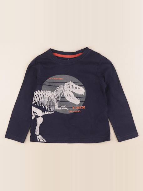Tee-shirt - 4 ans Bleu 1 - vertbaudet enfant 
