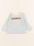 Tee-shirt - 12 mois Blanc, vert 1 - vertbaudet enfant 