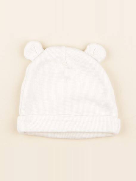 Bonnet - 12/18 mois Blanc 1 - vertbaudet enfant 