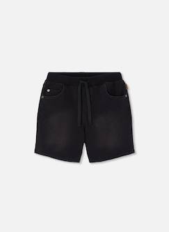 Short garçon denim avec cordon  - vertbaudet enfant