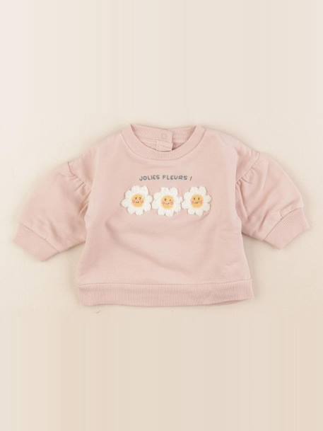 Sweat - 3 mois Rose 1 - vertbaudet enfant 