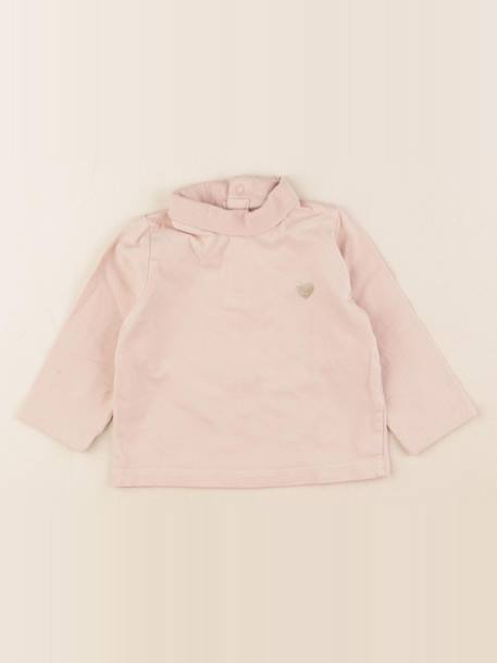 Sous-pull - 6 mois Rose 1 - vertbaudet enfant 