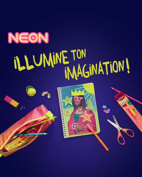Feutres de coloriage neon Neon 2 - vertbaudet enfant 