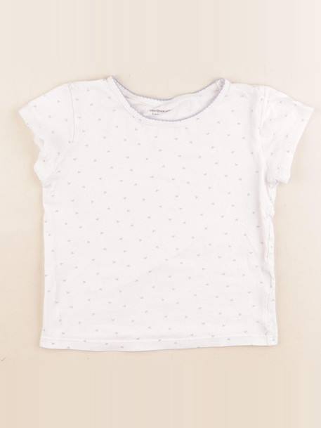 Maillot de corps - 5 ans Blanc, bleu 1 - vertbaudet enfant 